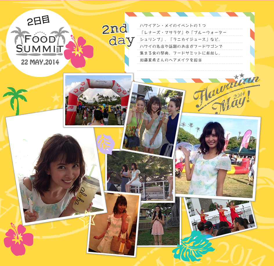 ハワイアン・メイ×ウィル2014 Hawaiian May×WiLL2014 Food Summit フードサミット